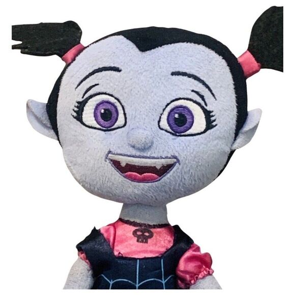 Disney Junior VAMPIRINA Vee PLUSH Doll 10" Purple Vampire Stuffed Animal Toy - Picture 1 of 5